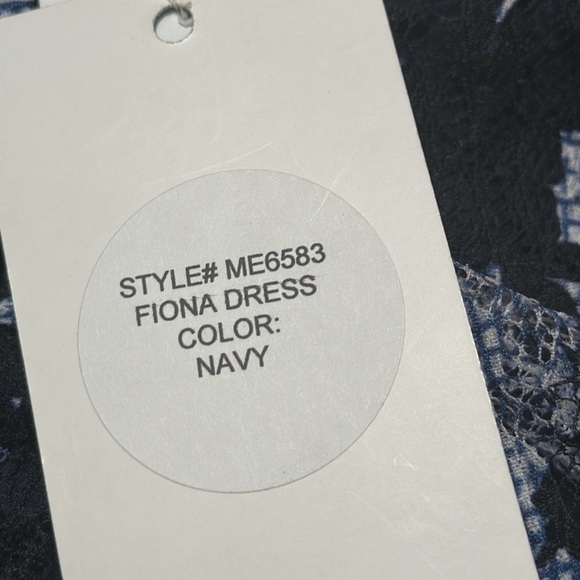 NWT‎ Eva Franco Nancy Lace Fiona Midi Tiered Dress, Women’s Size 6 - Picture 15 of 15